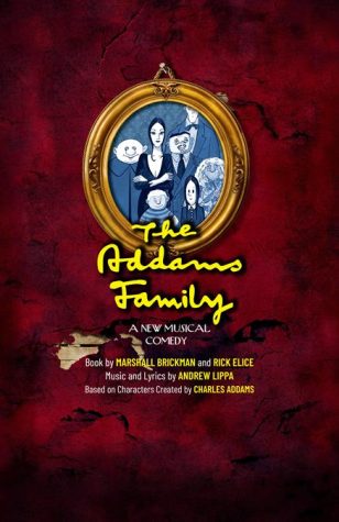 The Addams family poster
